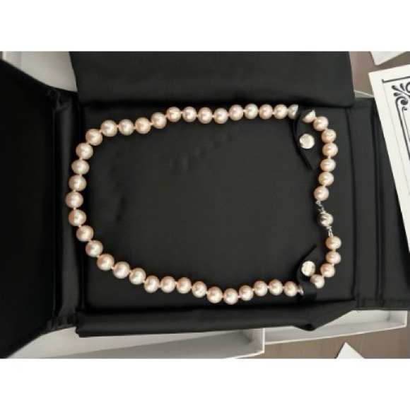 PASTEL PEARL NECKLACE
BALL CLASP 18" LONG - Picture 2 of 5